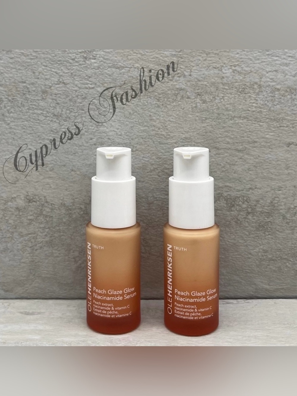 ⭐️ Two Ole Henriksen Peach Glaze Glow Niacinamide Serums